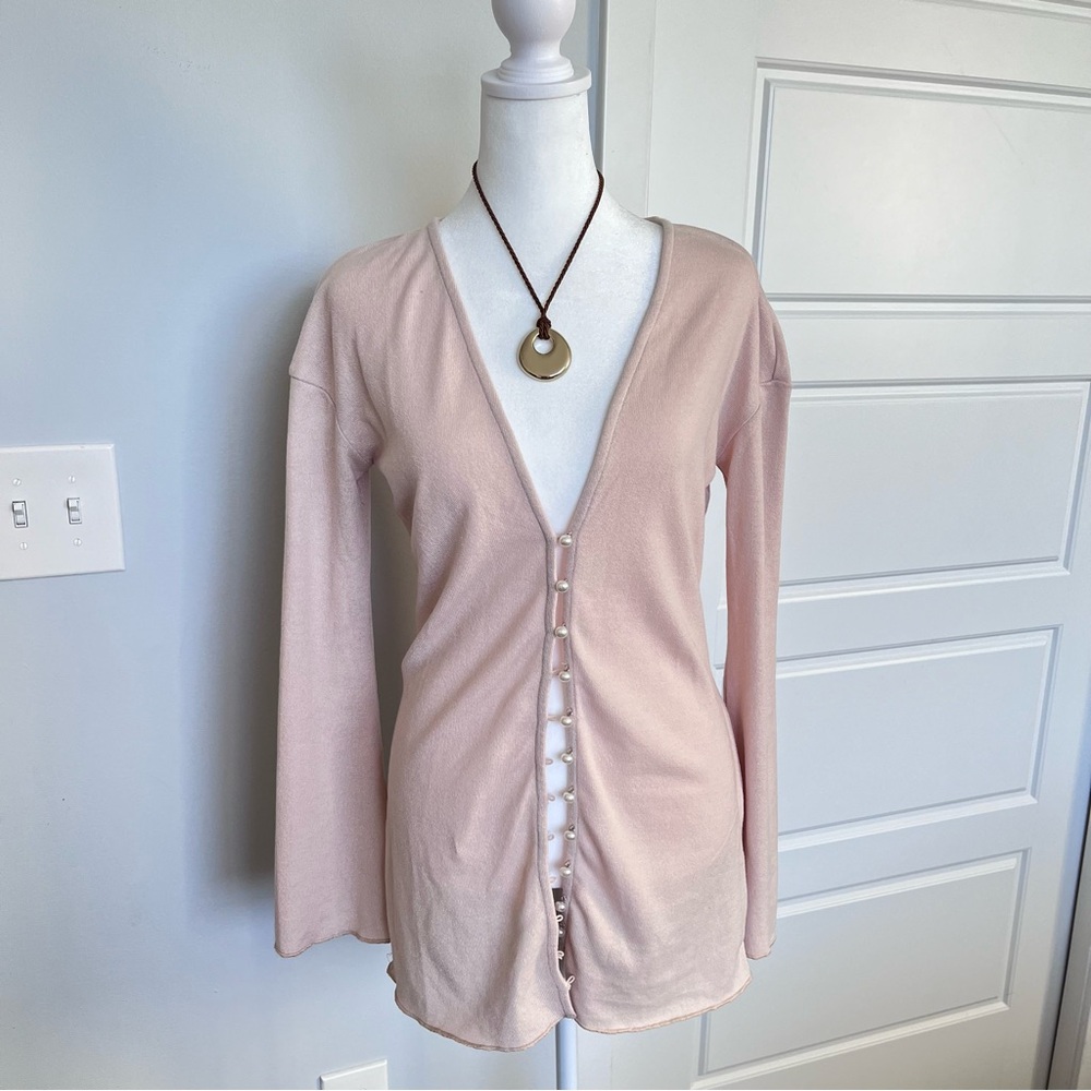 Princess Polly Cream Knit Top